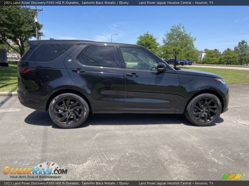 2021 Land Rover Discovery P360 HSE R-Dynamic Santorini Black Metallic / Ebony Photo #8