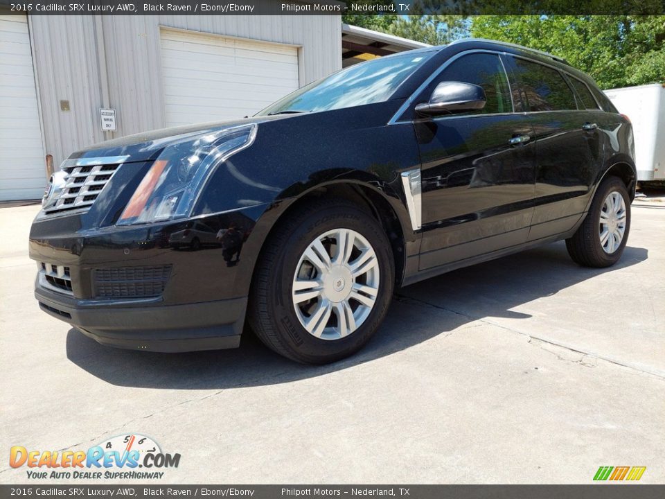 2016 Cadillac SRX Luxury AWD Black Raven / Ebony/Ebony Photo #2