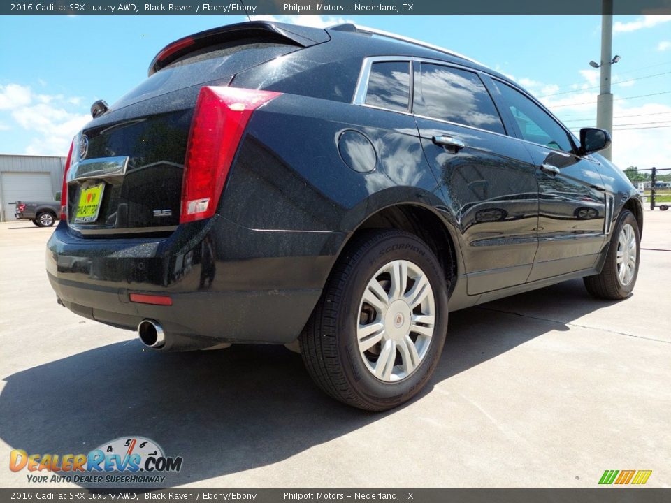 2016 Cadillac SRX Luxury AWD Black Raven / Ebony/Ebony Photo #3