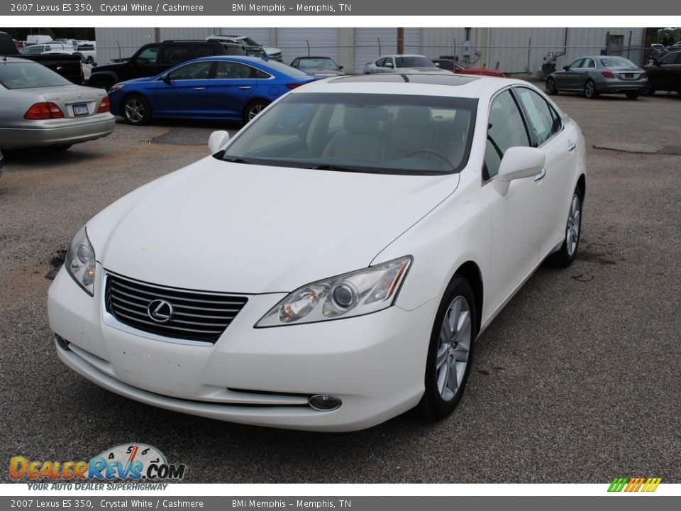 2007 Lexus ES 350 Crystal White / Cashmere Photo #1