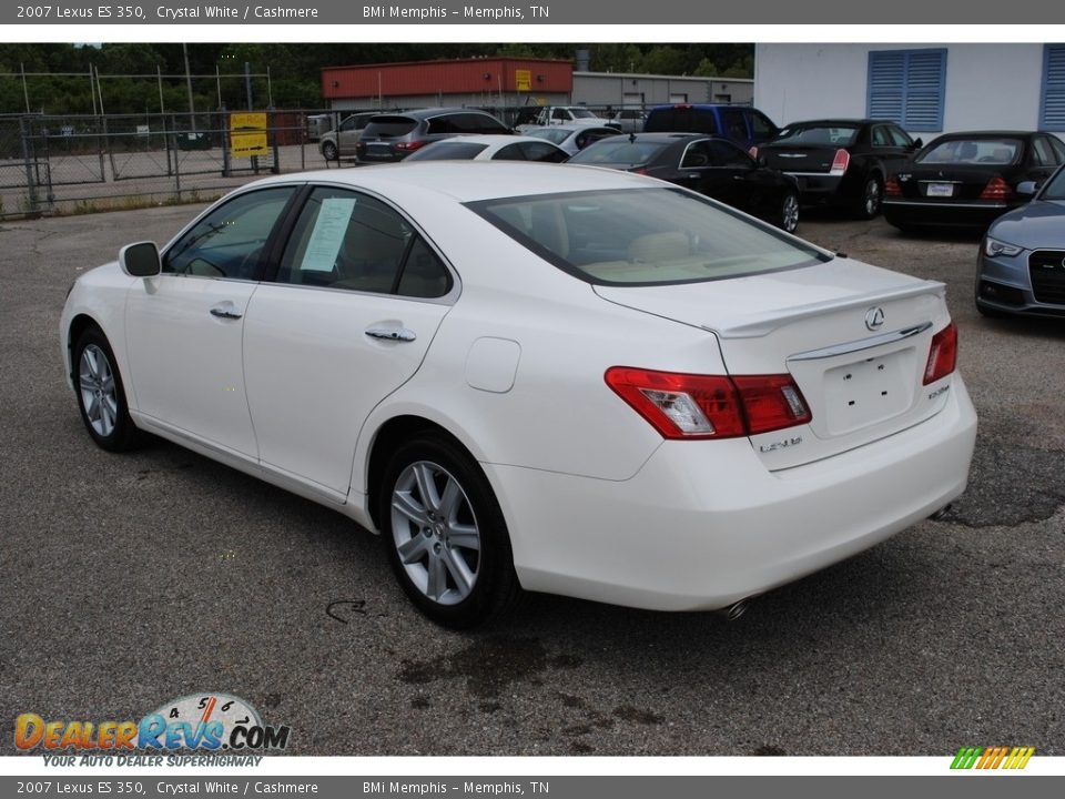 2007 Lexus ES 350 Crystal White / Cashmere Photo #3