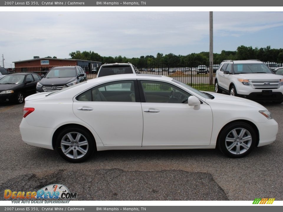 2007 Lexus ES 350 Crystal White / Cashmere Photo #6