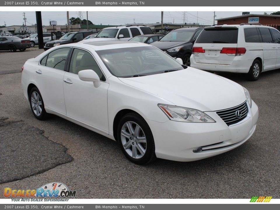 2007 Lexus ES 350 Crystal White / Cashmere Photo #7