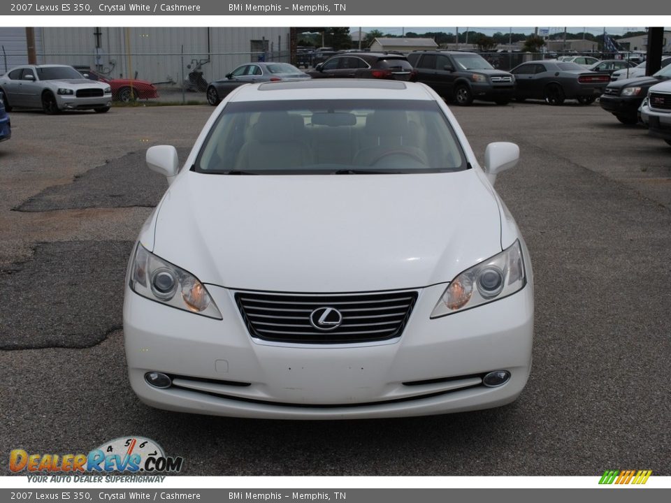 2007 Lexus ES 350 Crystal White / Cashmere Photo #8