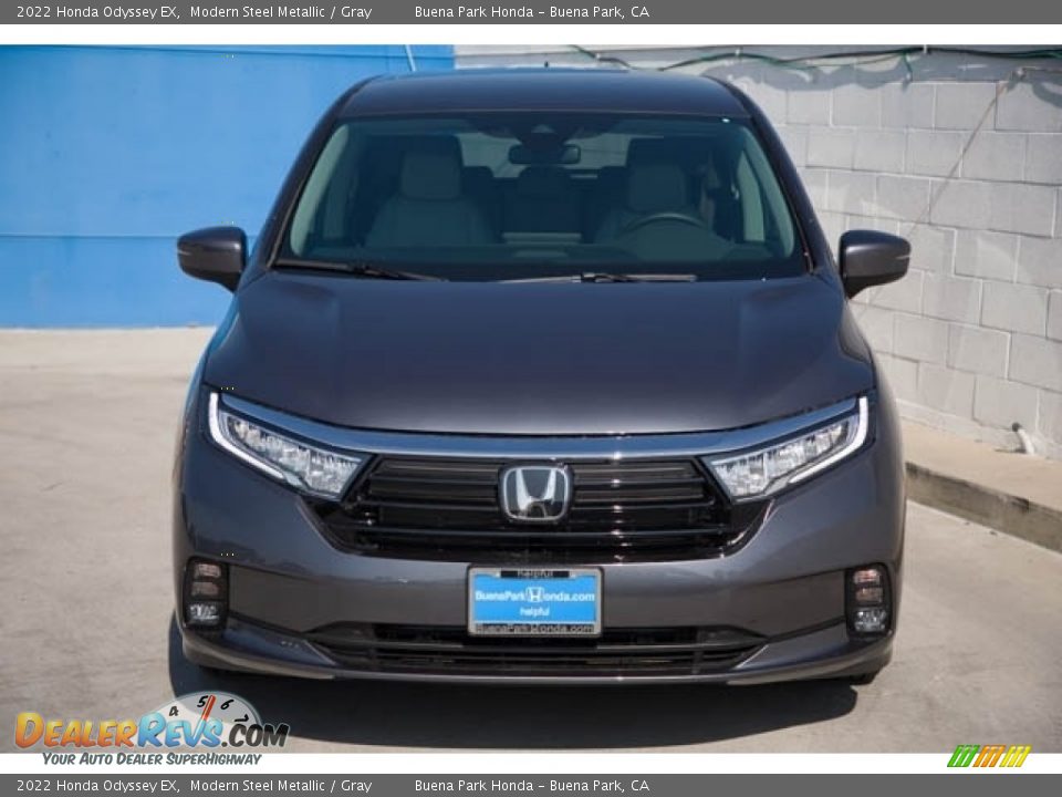 2022 Honda Odyssey EX Modern Steel Metallic / Gray Photo #3