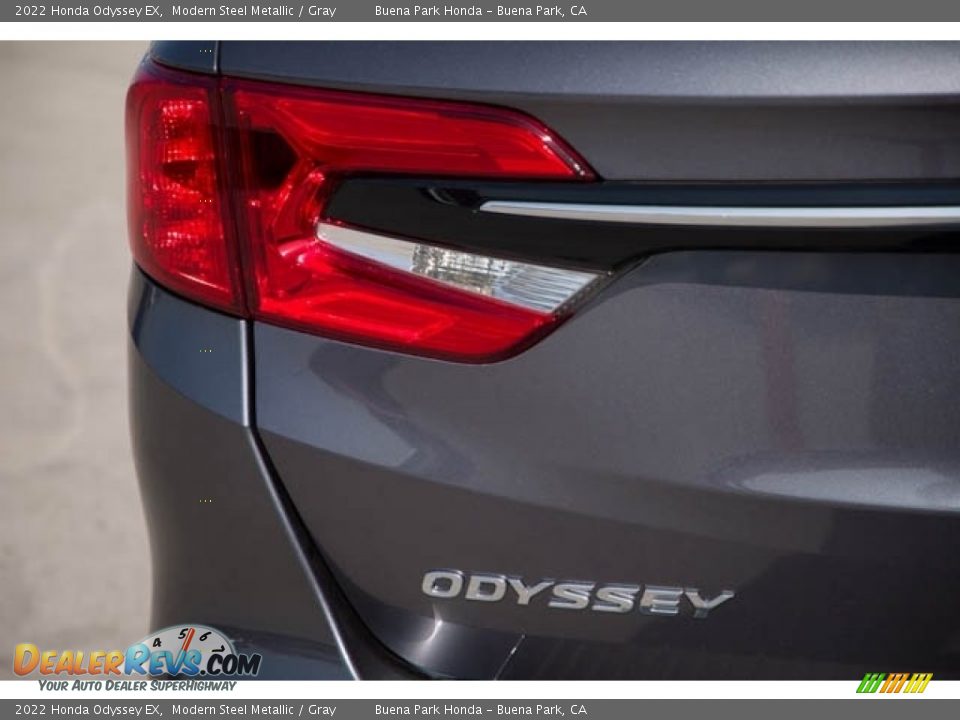 2022 Honda Odyssey EX Modern Steel Metallic / Gray Photo #6