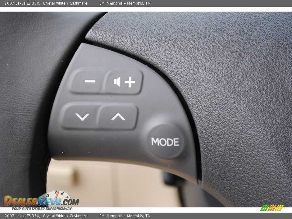 2007 Lexus ES 350 Crystal White / Cashmere Photo #12