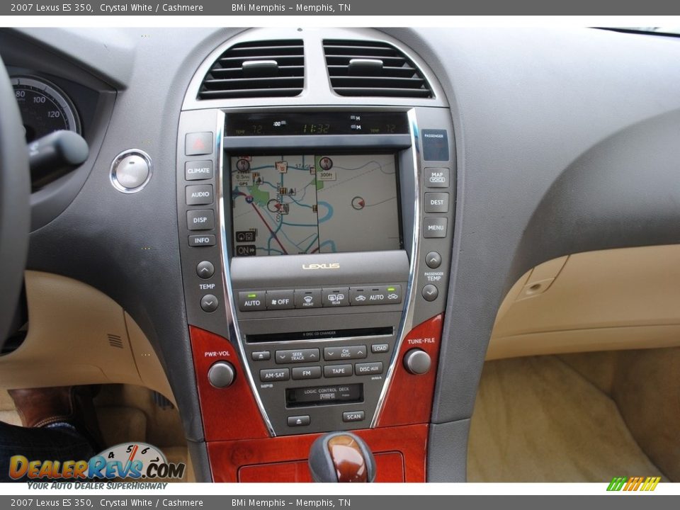 2007 Lexus ES 350 Crystal White / Cashmere Photo #15