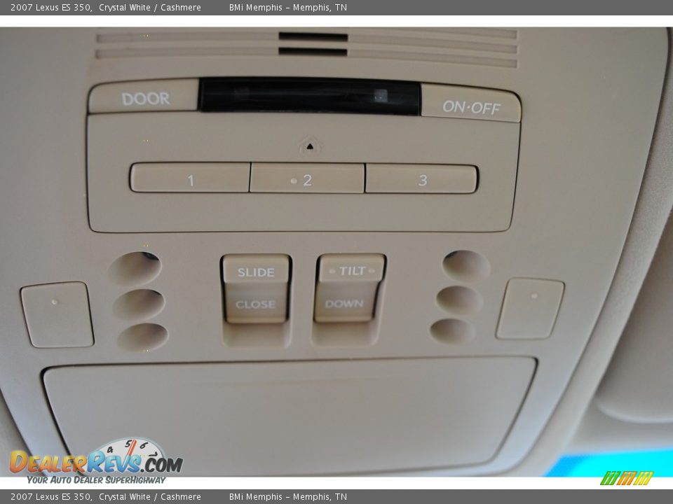 2007 Lexus ES 350 Crystal White / Cashmere Photo #20