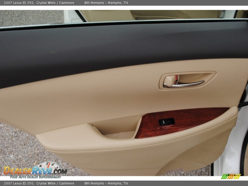 2007 Lexus ES 350 Crystal White / Cashmere Photo #22