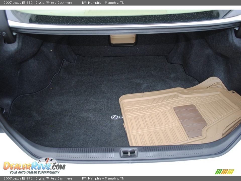 2007 Lexus ES 350 Crystal White / Cashmere Photo #24