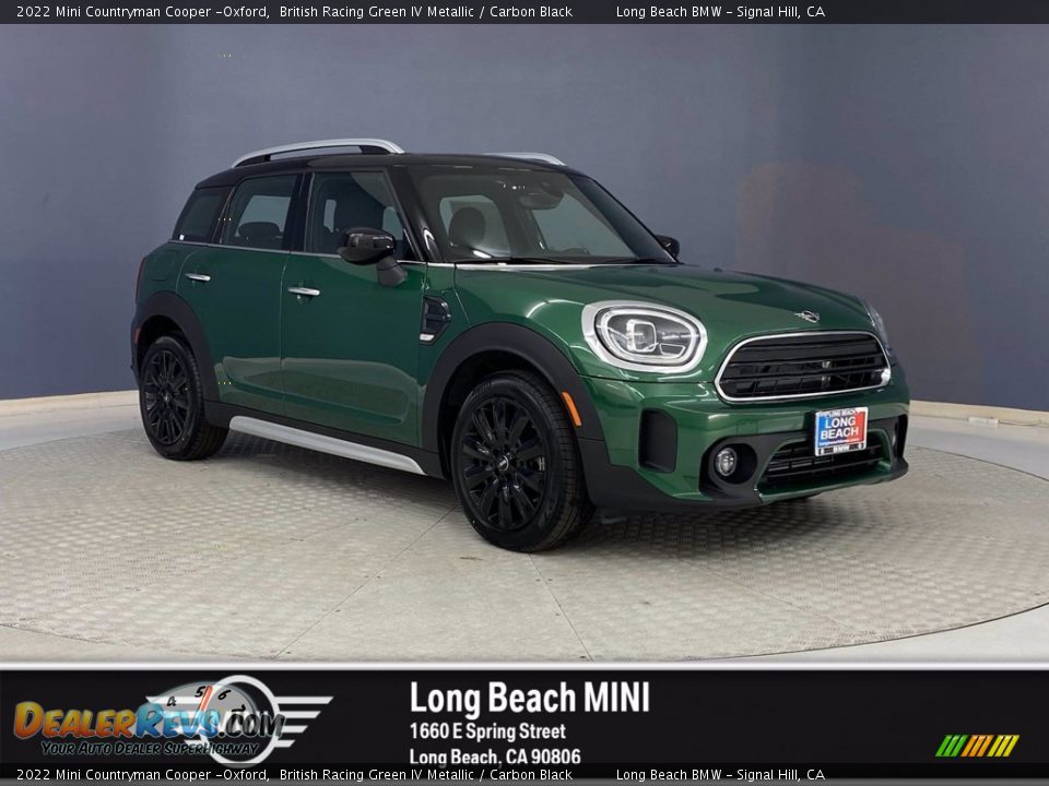 2022 Mini Countryman Cooper -Oxford British Racing Green IV Metallic / Carbon Black Photo #1