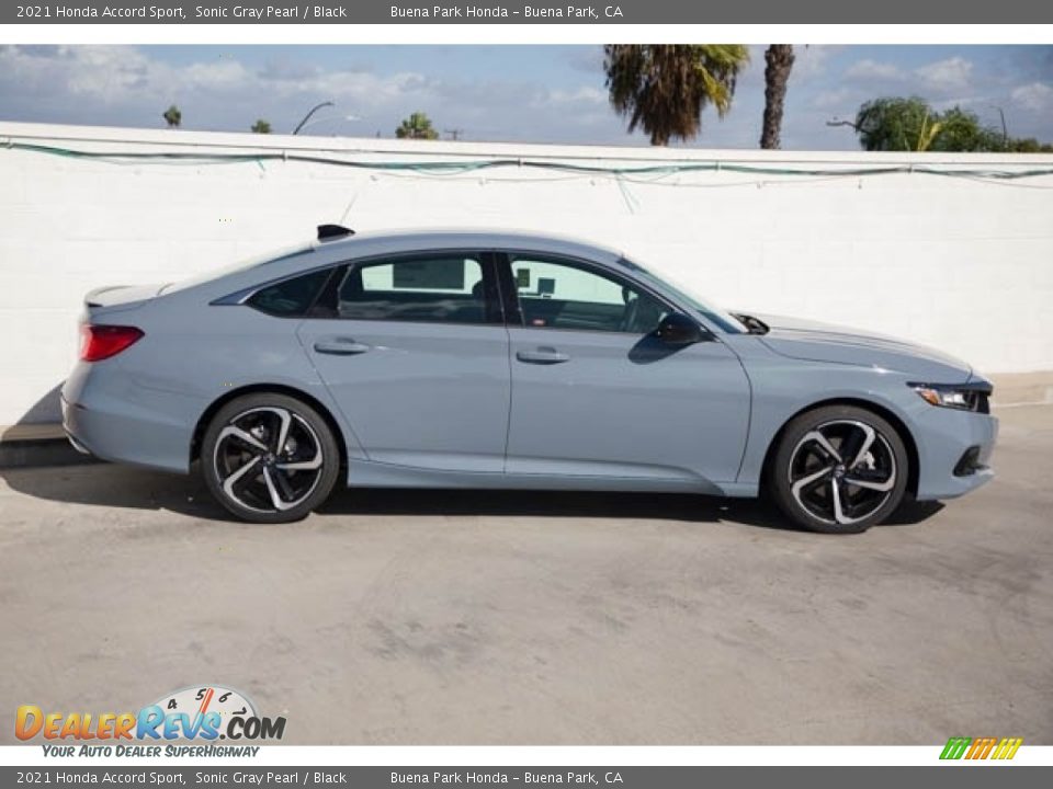 2021 Honda Accord Sport Sonic Gray Pearl / Black Photo #8