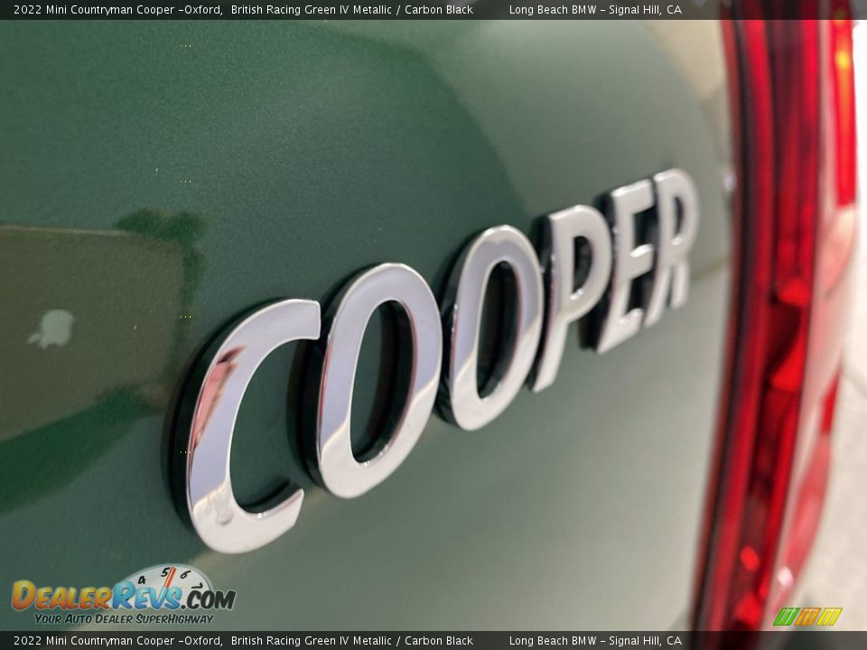 2022 Mini Countryman Cooper -Oxford British Racing Green IV Metallic / Carbon Black Photo #8