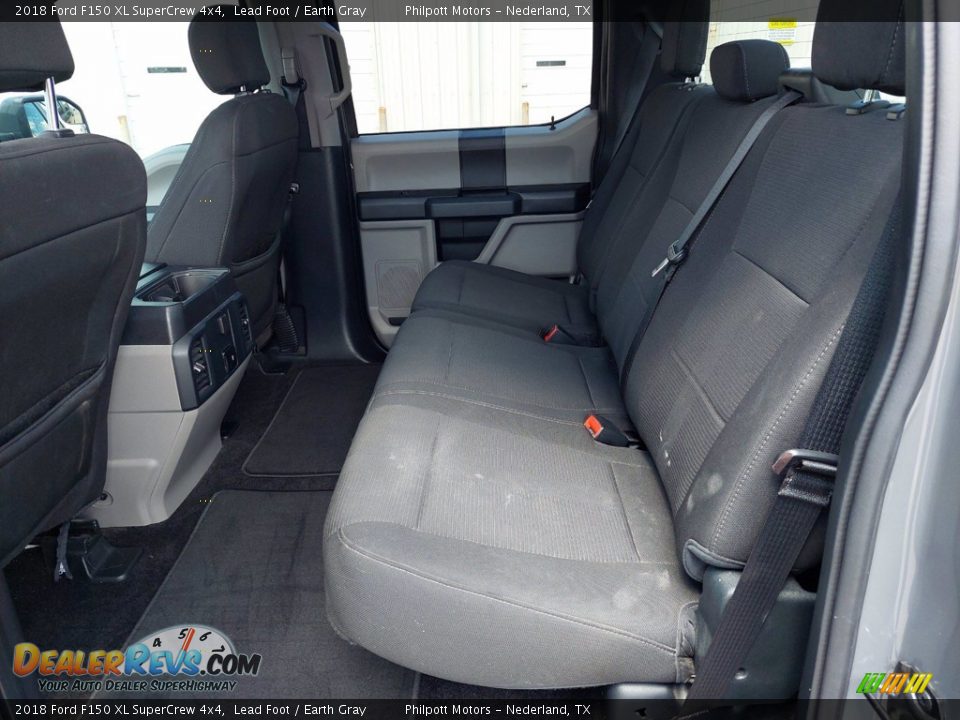 2018 Ford F150 XL SuperCrew 4x4 Lead Foot / Earth Gray Photo #24