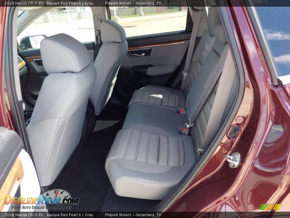 2018 Honda CR-V EX Basque Red Pearl II / Gray Photo #6