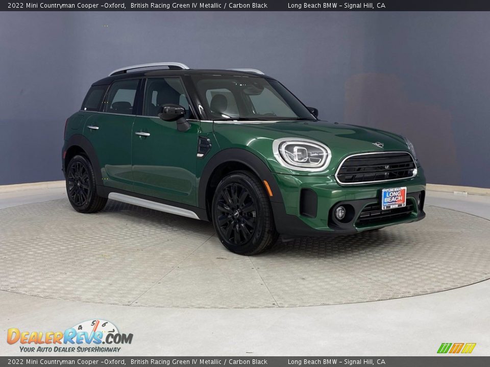 2022 Mini Countryman Cooper -Oxford British Racing Green IV Metallic / Carbon Black Photo #26