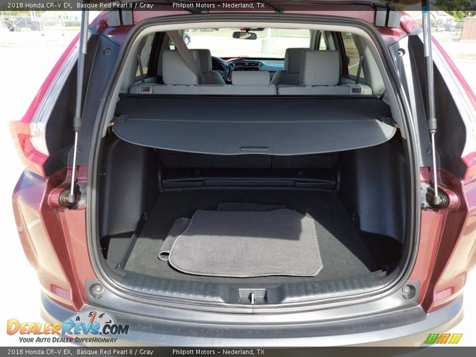 2018 Honda CR-V EX Basque Red Pearl II / Gray Photo #24