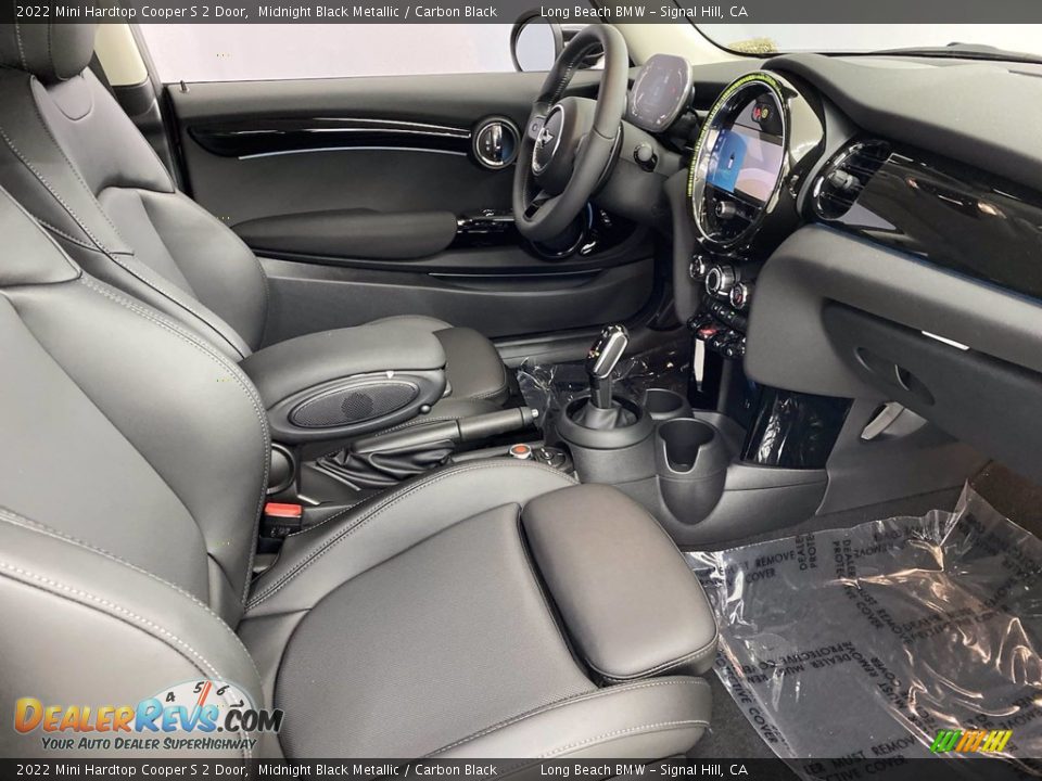 Carbon Black Interior - 2022 Mini Hardtop Cooper S 2 Door Photo #22
