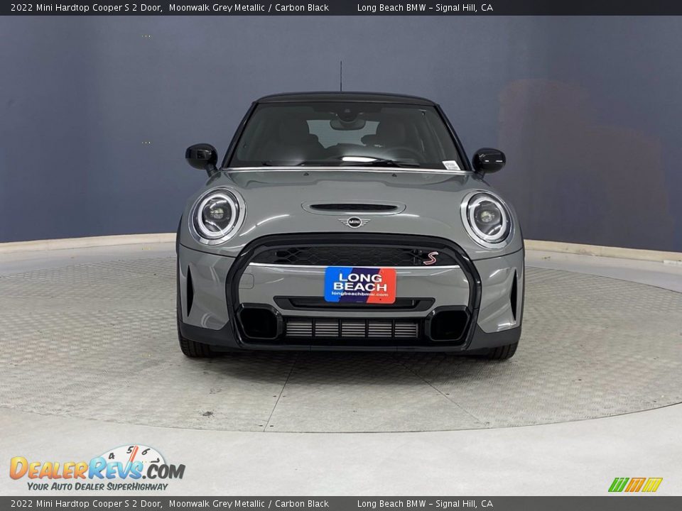 2022 Mini Hardtop Cooper S 2 Door Moonwalk Grey Metallic / Carbon Black Photo #2