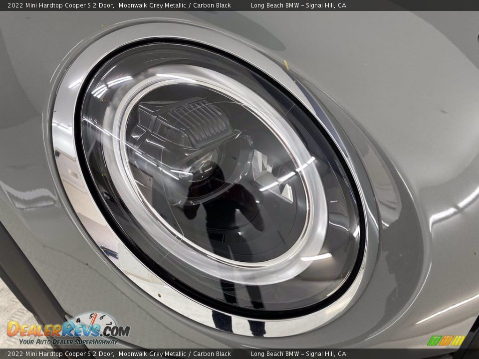 2022 Mini Hardtop Cooper S 2 Door Moonwalk Grey Metallic / Carbon Black Photo #4