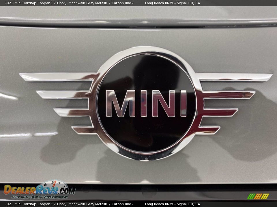 2022 Mini Hardtop Cooper S 2 Door Moonwalk Grey Metallic / Carbon Black Photo #5