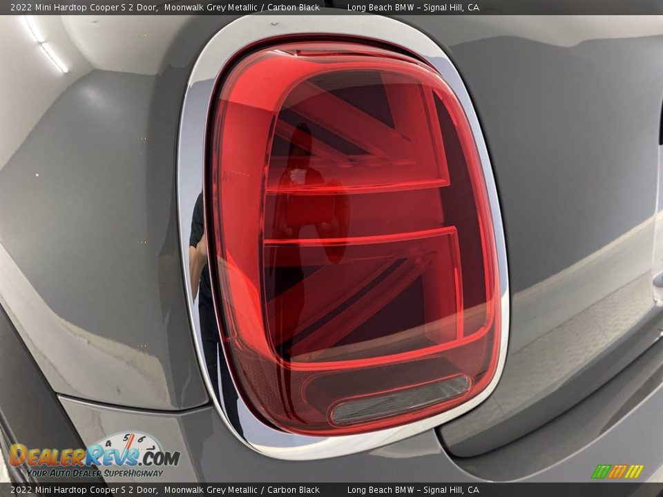 2022 Mini Hardtop Cooper S 2 Door Moonwalk Grey Metallic / Carbon Black Photo #6
