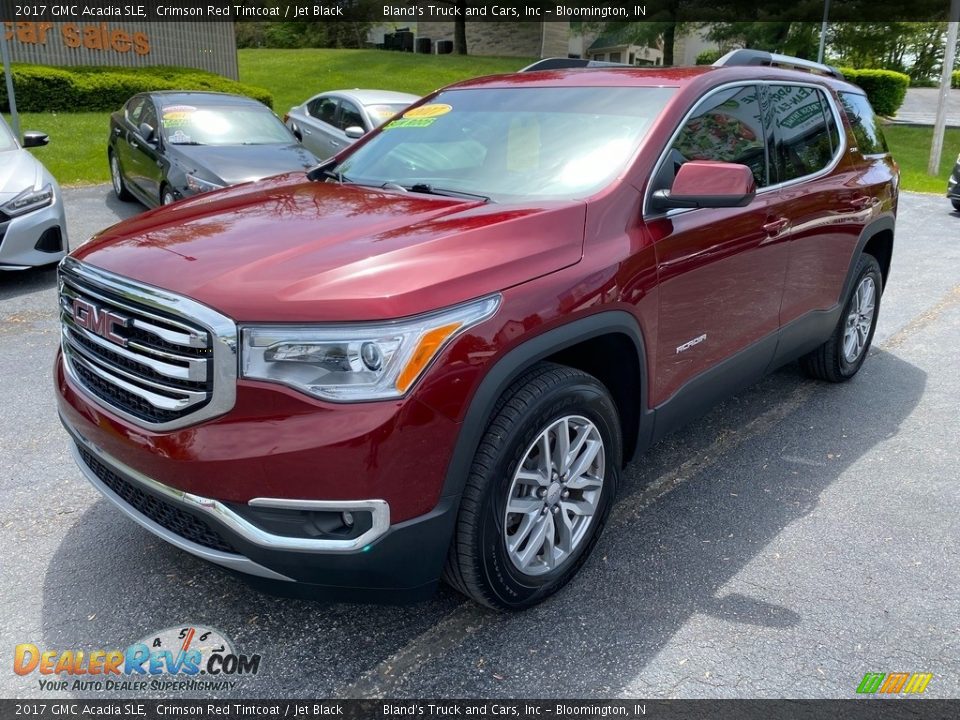 2017 GMC Acadia SLE Crimson Red Tintcoat / Jet Black Photo #2