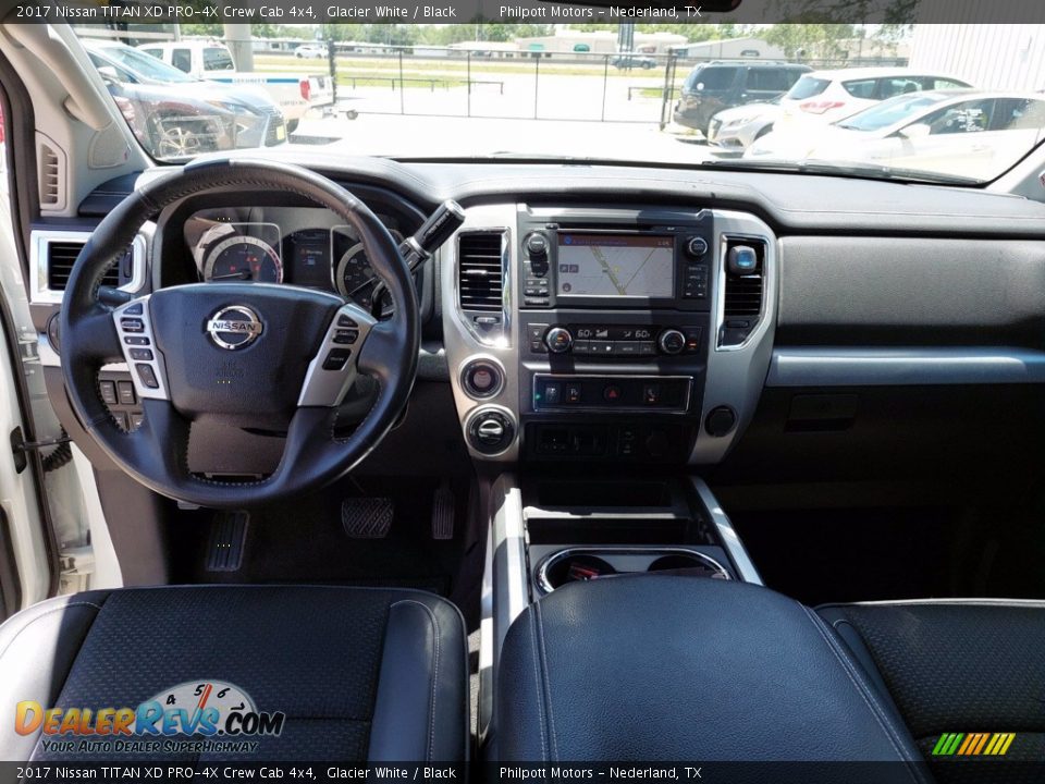 2017 Nissan TITAN XD PRO-4X Crew Cab 4x4 Glacier White / Black Photo #5