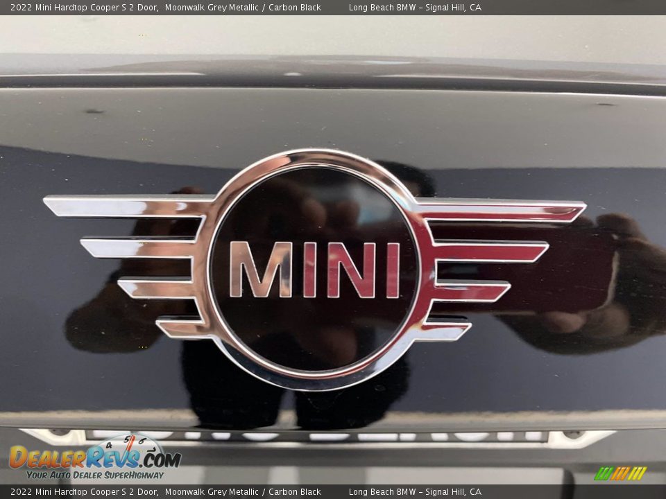 2022 Mini Hardtop Cooper S 2 Door Moonwalk Grey Metallic / Carbon Black Photo #7