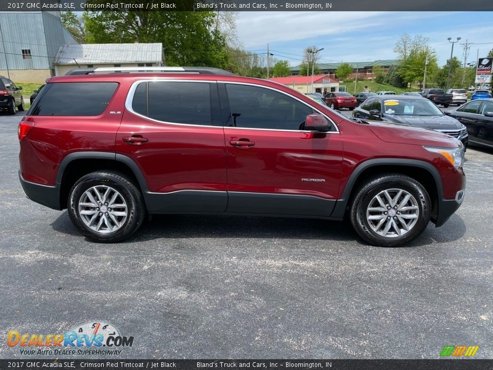 2017 GMC Acadia SLE Crimson Red Tintcoat / Jet Black Photo #5