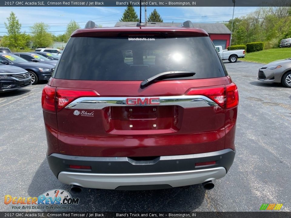 2017 GMC Acadia SLE Crimson Red Tintcoat / Jet Black Photo #7