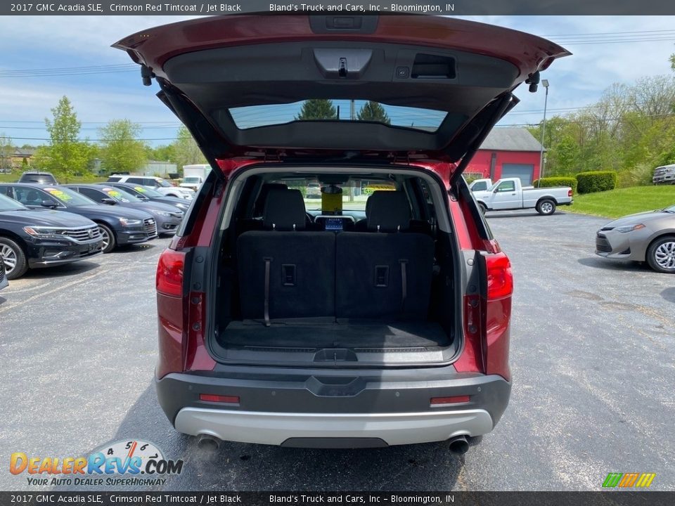 2017 GMC Acadia SLE Crimson Red Tintcoat / Jet Black Photo #9