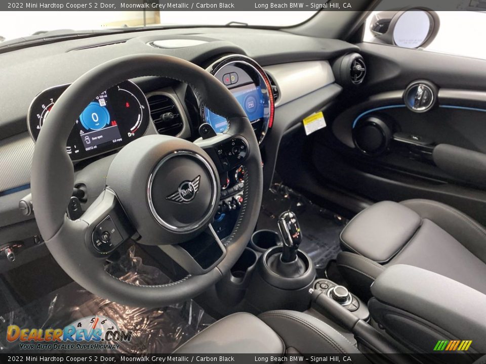 Carbon Black Interior - 2022 Mini Hardtop Cooper S 2 Door Photo #12