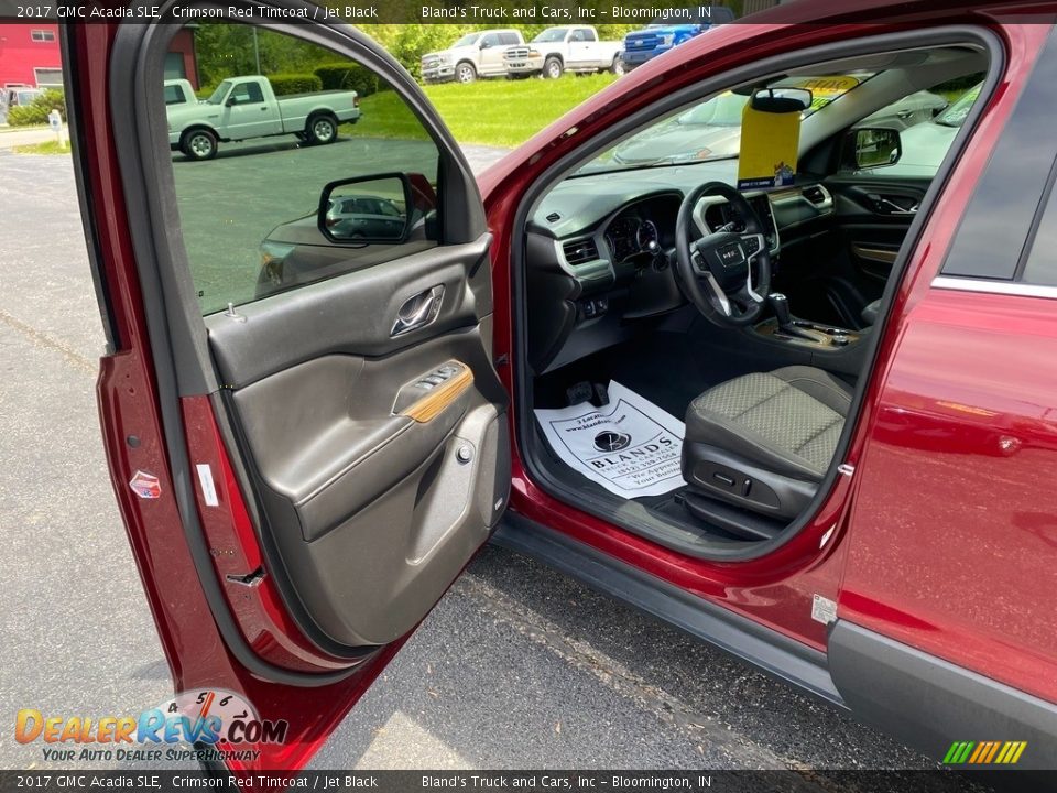 2017 GMC Acadia SLE Crimson Red Tintcoat / Jet Black Photo #13