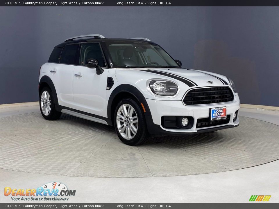 2018 Mini Countryman Cooper Light White / Carbon Black Photo #1