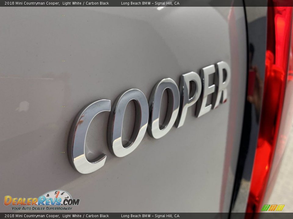 2018 Mini Countryman Cooper Light White / Carbon Black Photo #11