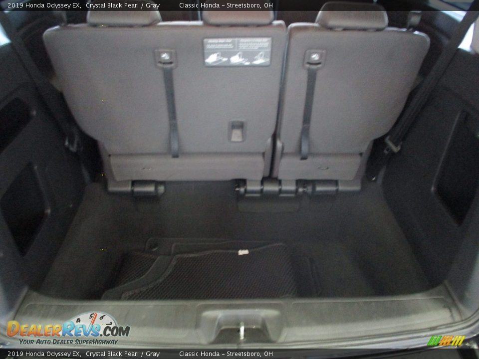 2019 Honda Odyssey EX Crystal Black Pearl / Gray Photo #14