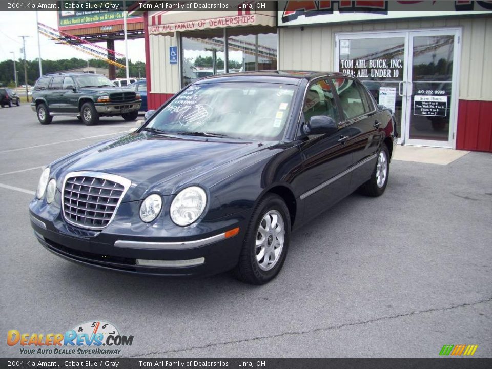 2004 Kia Amanti Cobalt Blue / Gray Photo #1