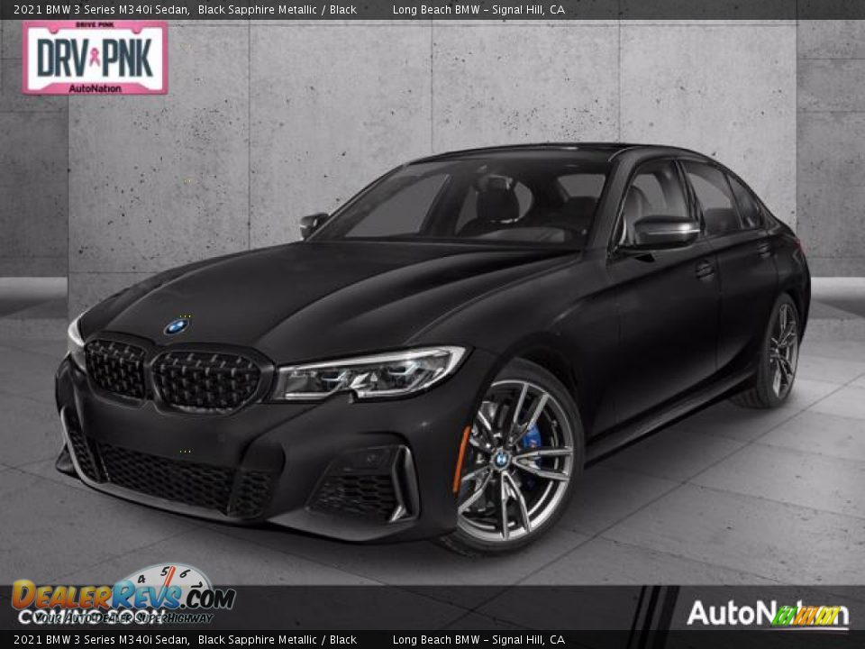 2021 BMW 3 Series M340i Sedan Black Sapphire Metallic / Black Photo #1