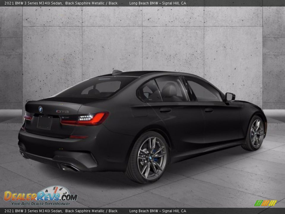 2021 BMW 3 Series M340i Sedan Black Sapphire Metallic / Black Photo #2