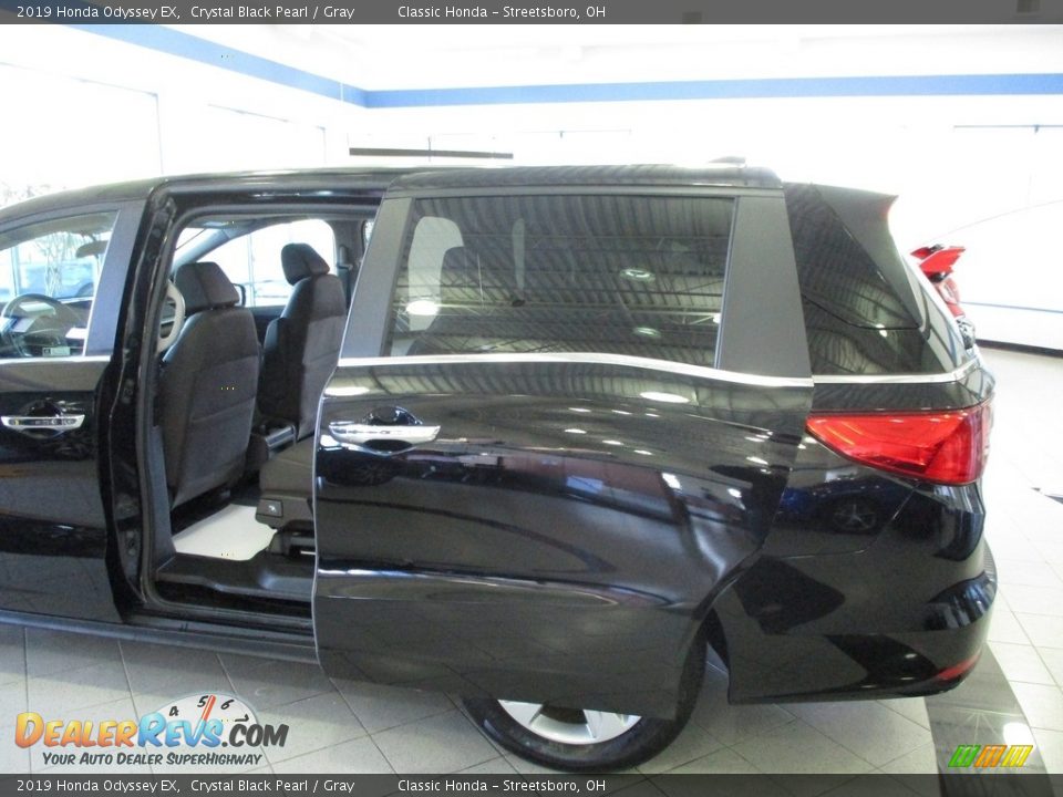 2019 Honda Odyssey EX Crystal Black Pearl / Gray Photo #25