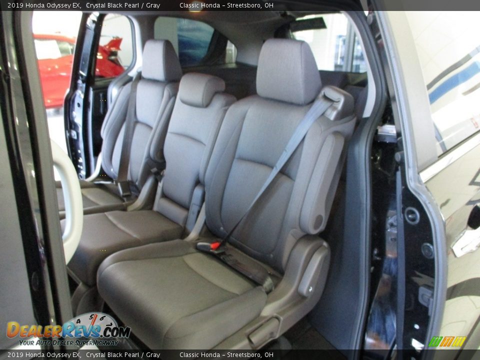 2019 Honda Odyssey EX Crystal Black Pearl / Gray Photo #27