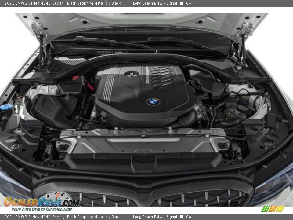 2021 BMW 3 Series M340i Sedan Black Sapphire Metallic / Black Photo #9