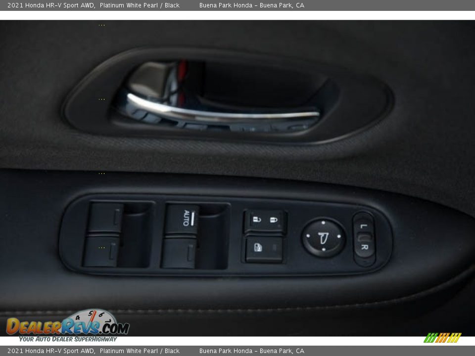 2021 Honda HR-V Sport AWD Platinum White Pearl / Black Photo #30
