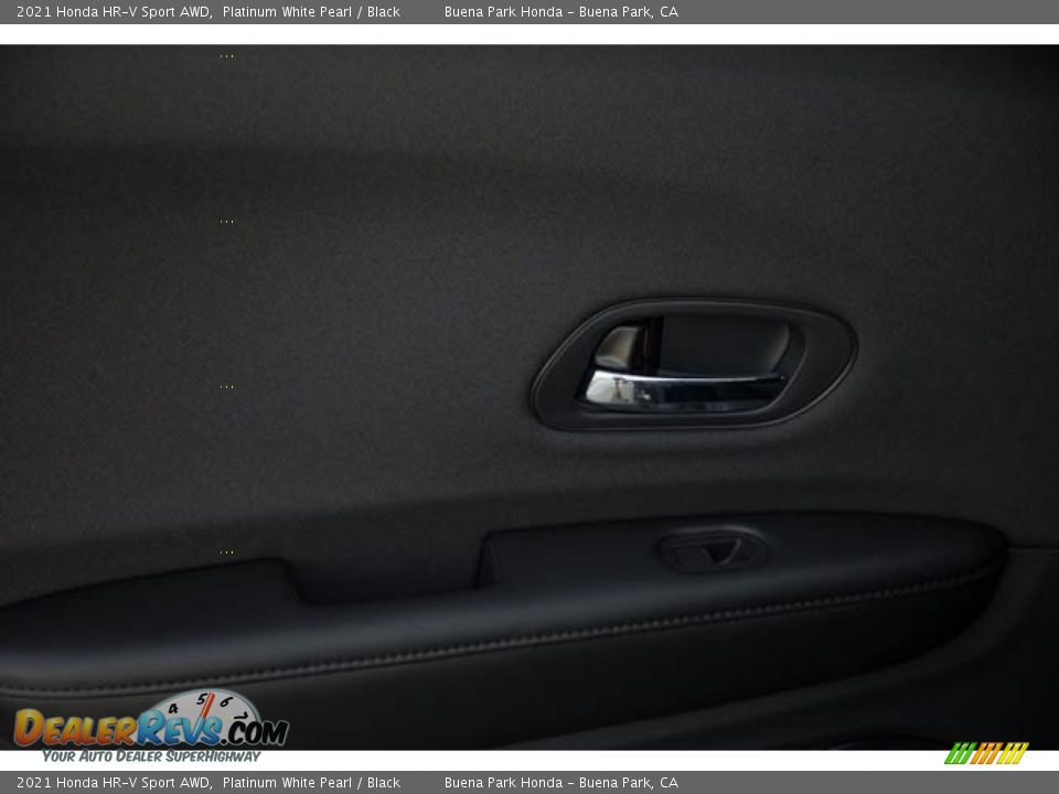 2021 Honda HR-V Sport AWD Platinum White Pearl / Black Photo #31