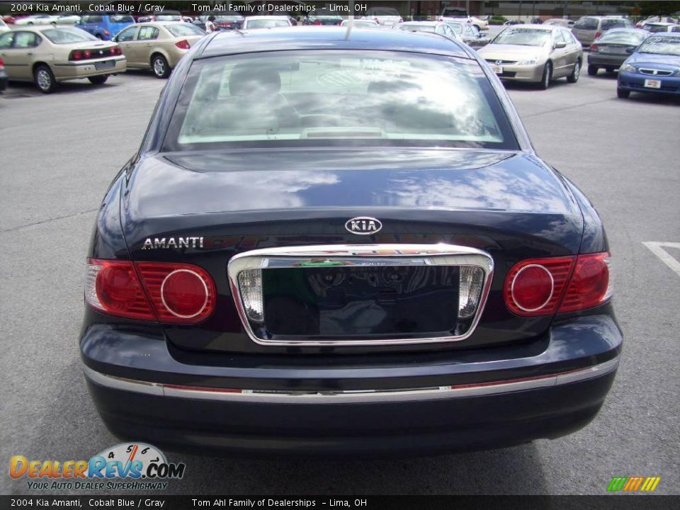 2004 Kia Amanti Cobalt Blue / Gray Photo #4