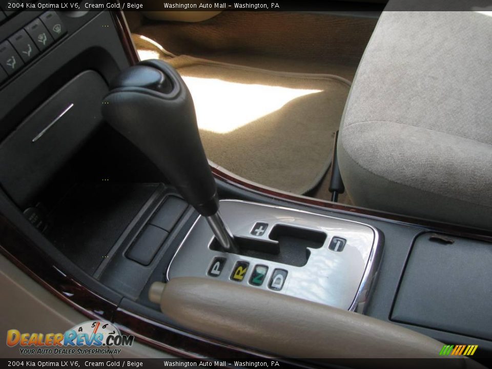 2004 Kia Optima LX V6 Cream Gold / Beige Photo #14