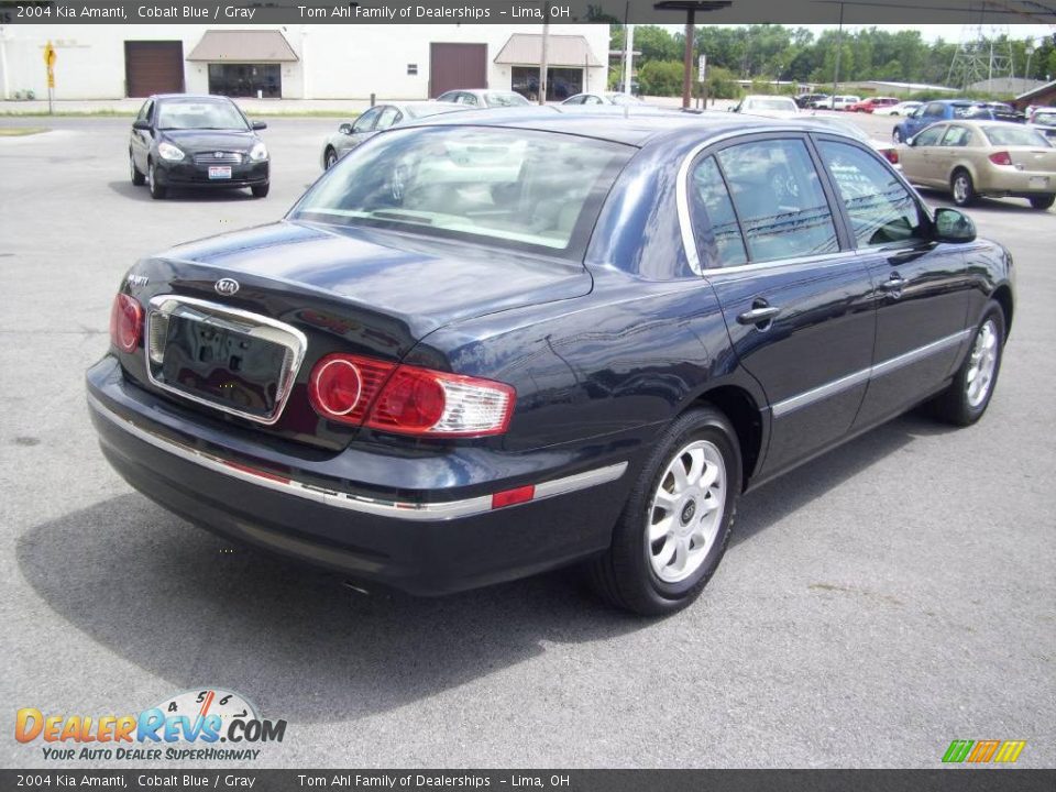 2004 Kia Amanti Cobalt Blue / Gray Photo #5