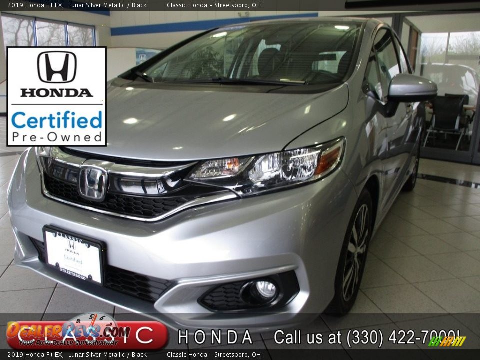 2019 Honda Fit EX Lunar Silver Metallic / Black Photo #1